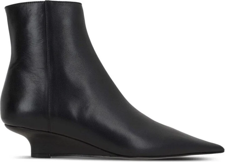 Sharp Pointed-toe Ankle Boots