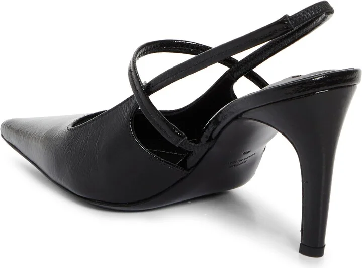 Sharp Pointed Toe Slingback Pump - Image 2
