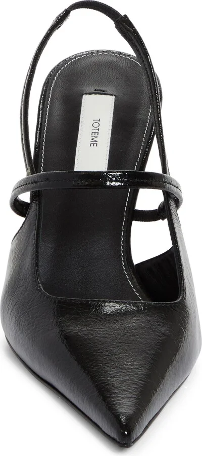 Sharp Pointed Toe Slingback Pump - Image 4