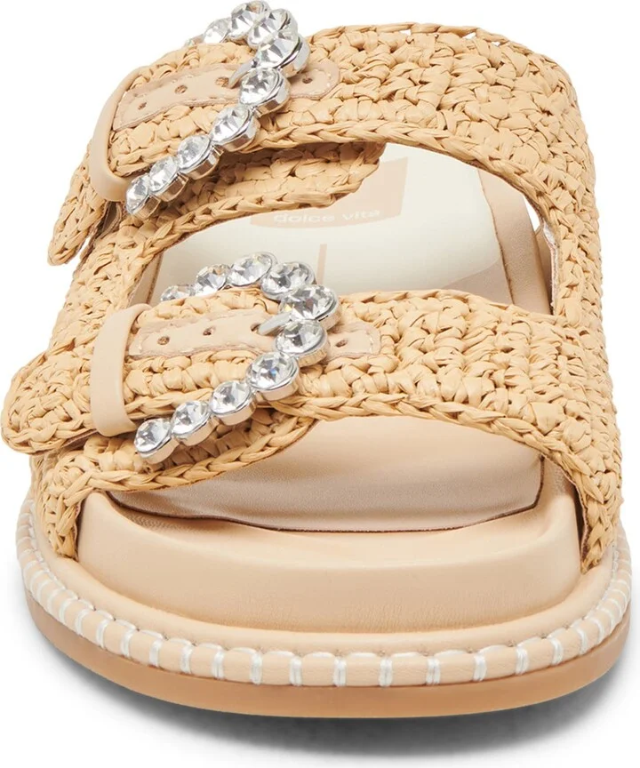 Shauny Crystal Wedge Sandal - Image 11