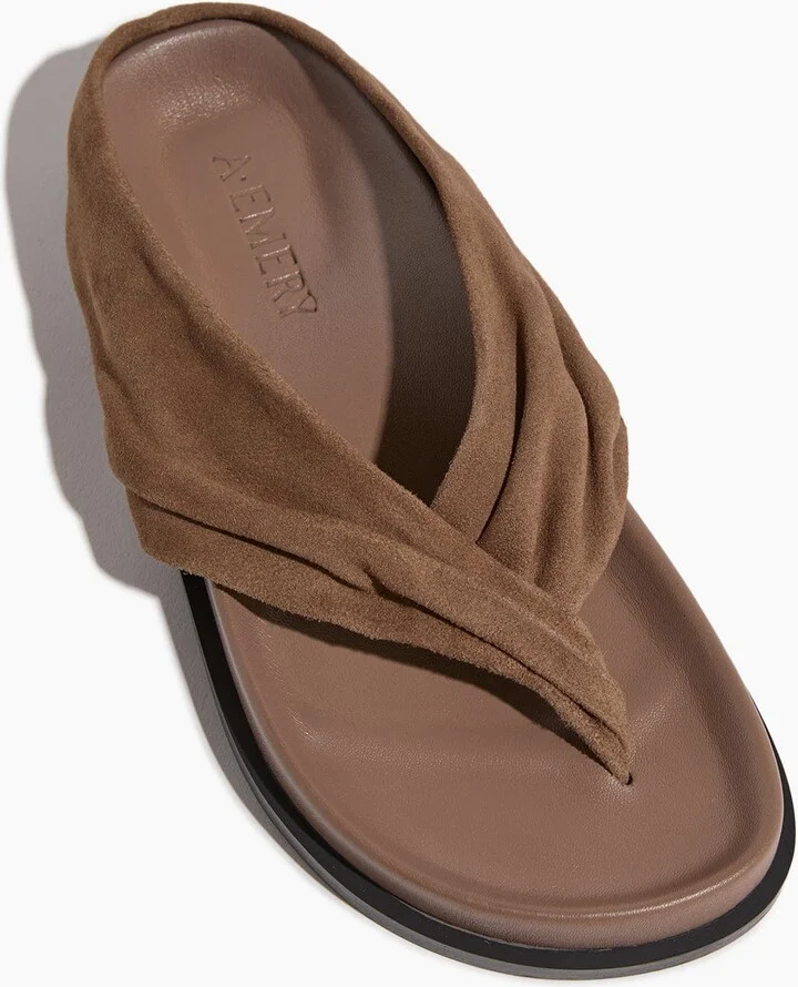 Shaw Sandal in Caribou Suede - Image 4