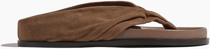 Shaw Sandal in Caribou Suede