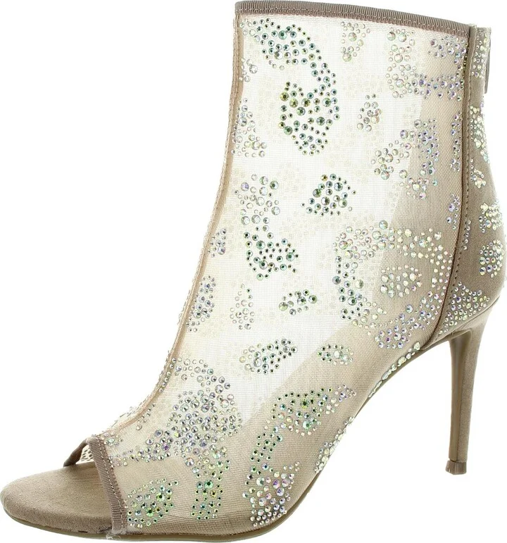 SHAY Womens Laceless Man Made Ankle Boots