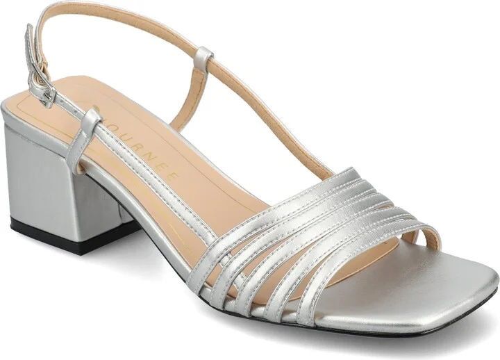 Shayana Block Heel Slingback Sandal