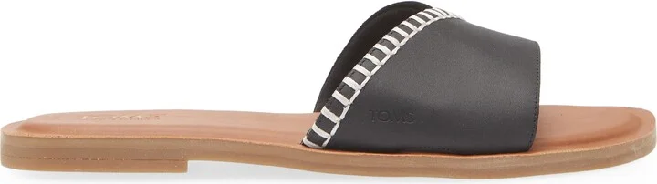 Shea Leather Slide Sandal - Image 10
