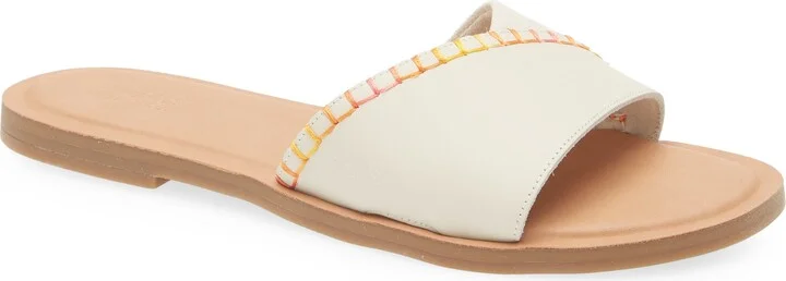 Shea Leather Slide Sandal