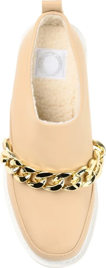 Sheah Chain Strap Faux Fur Lined Tru Comfort Foam Mule - Image 9