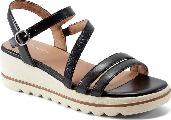 Sheale Lug Sole Wedge Sandal