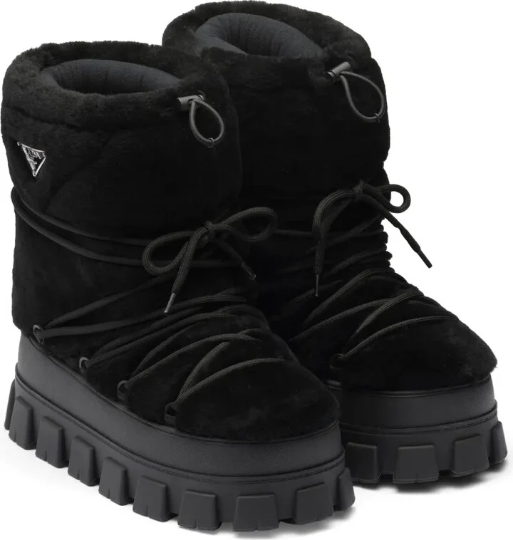 Shearling Après Ski Boots - Image 2