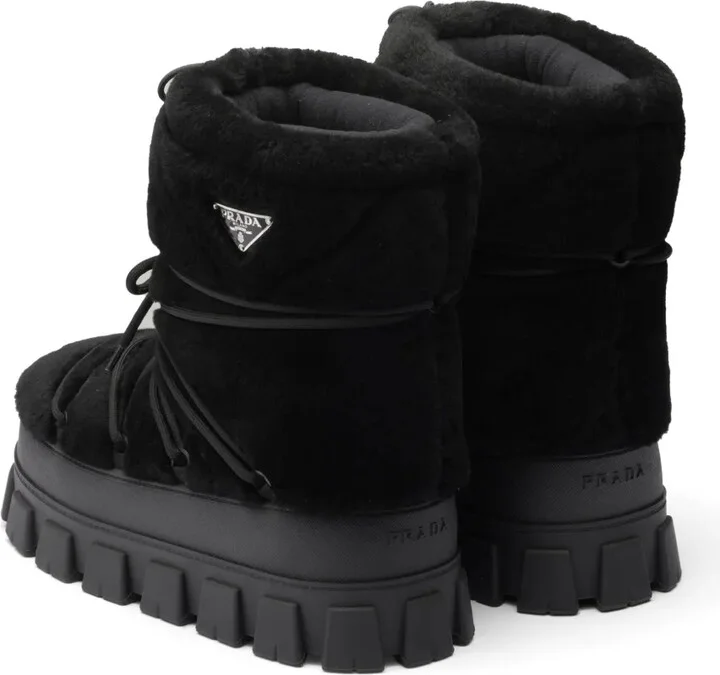 Shearling Après Ski Boots - Image 3