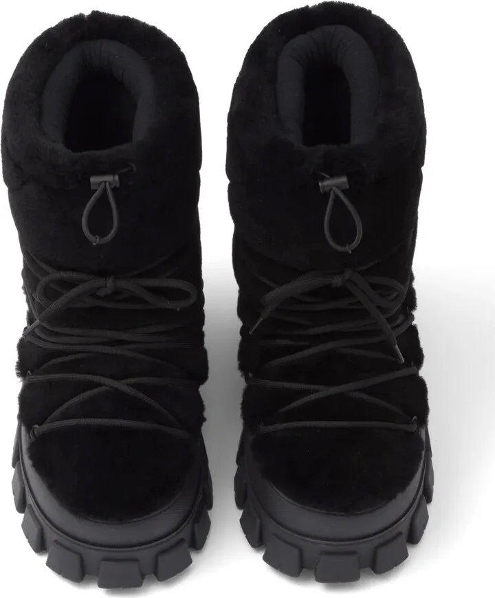 Shearling Après Ski Boots - Image 4
