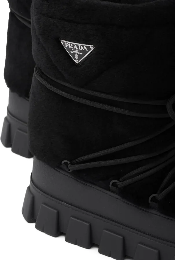 Shearling Après Ski Boots - Image 5