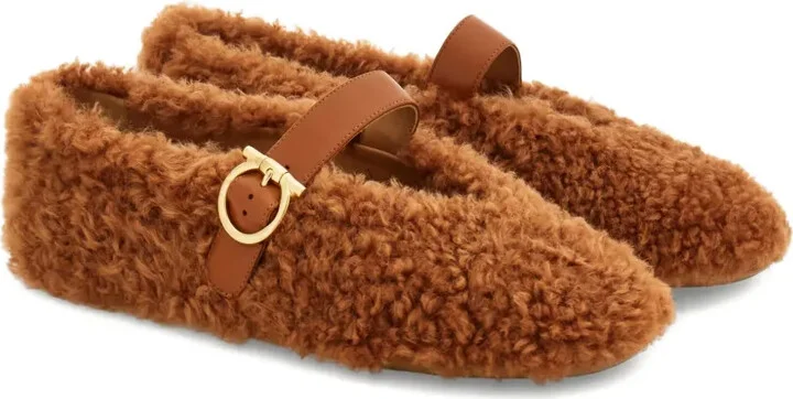 Shearling Ballet Flats - Image 2