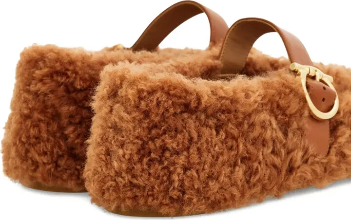 Shearling Ballet Flats - Image 4