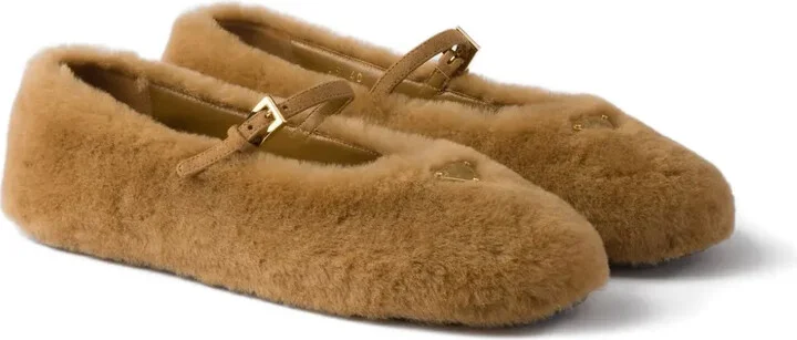 Shearling Ballet Flats - Image 2