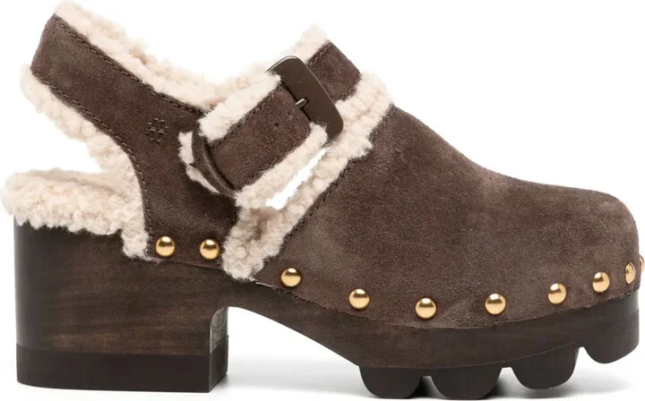 Shearling Clogs