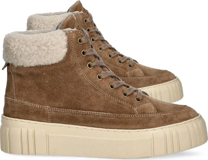 Shearling Detailing Boots