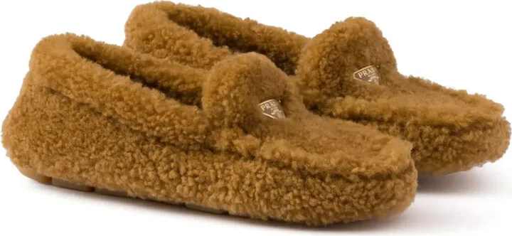 Shearling Driving Shoes - Image 2