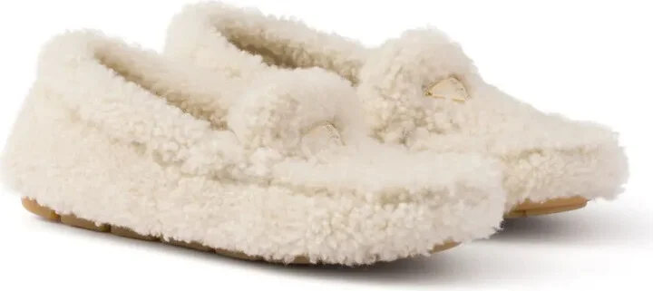 Shearling Driving Shoes - Image 2
