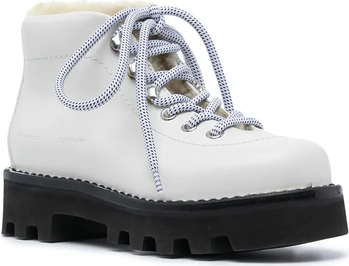 Shearling Hiking Boots - Image 2