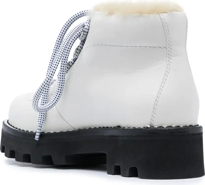 Shearling Hiking Boots - Image 3