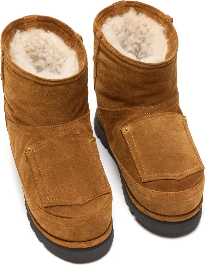 Shearling Leather Boots - Image 2