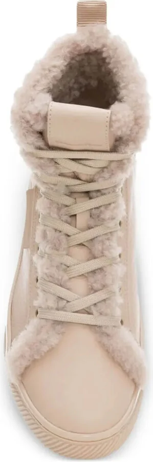 Shearling Leather Lace-Up Boots - Image 3