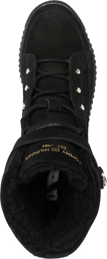 Shearling-Lined Flatform Boots - Image 4