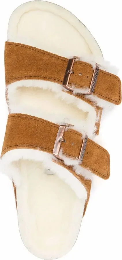Shearling-Lined Sandals - Image 4
