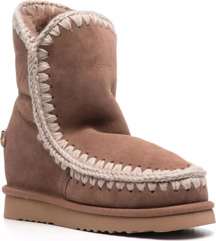 Shearling-Lined Sheepskin Boots - Image 2