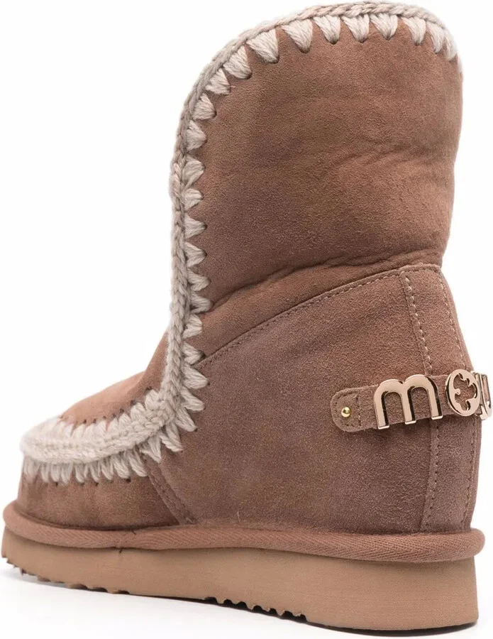 Shearling-Lined Sheepskin Boots - Image 3