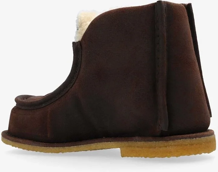 Shearling-Lined Suede Boots - Image 2
