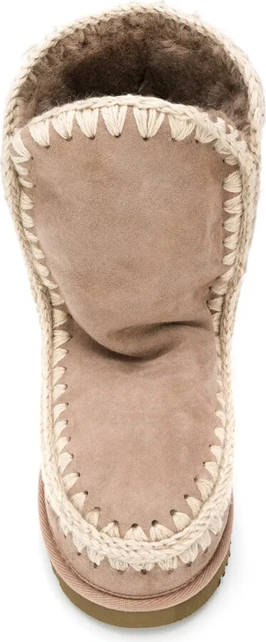 Shearling-Lined Suede Eskimo Boots - Image 4