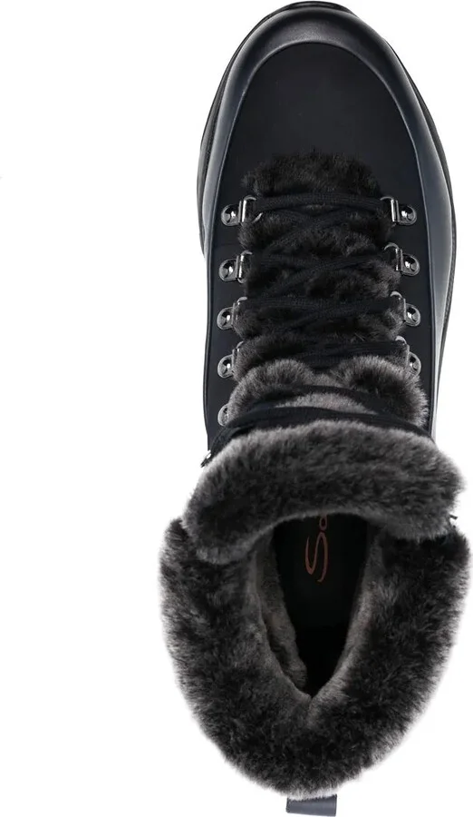 Shearling Lining Ankle Boots - Image 4