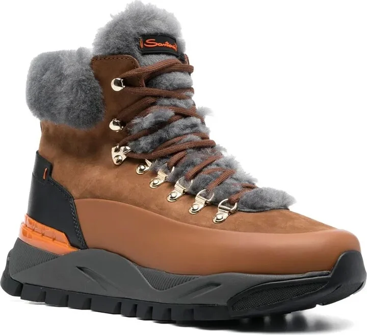 Shearling Lining Ankle Boots - Image 2