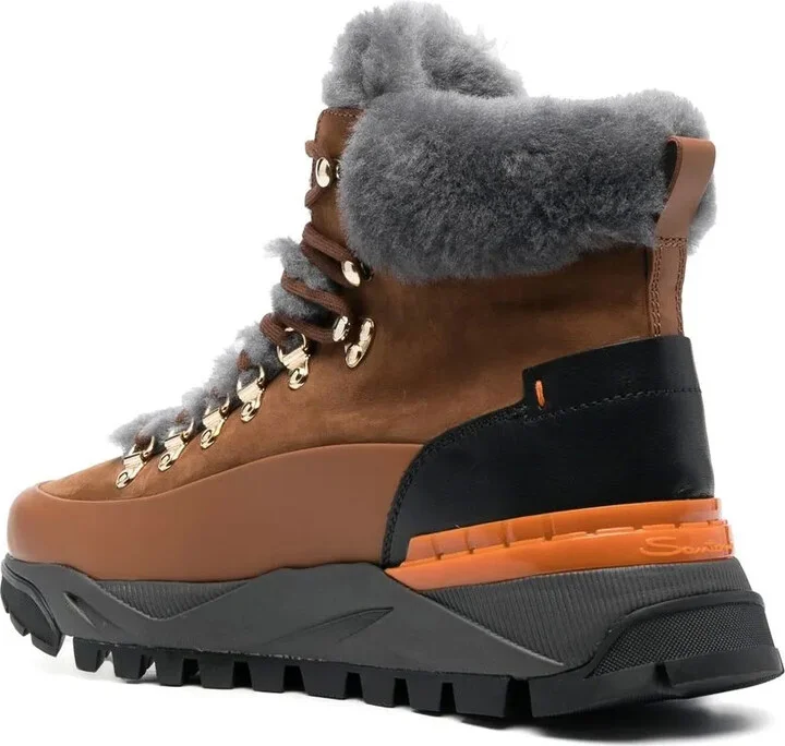 Shearling Lining Ankle Boots - Image 3