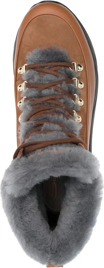 Shearling Lining Ankle Boots - Image 4