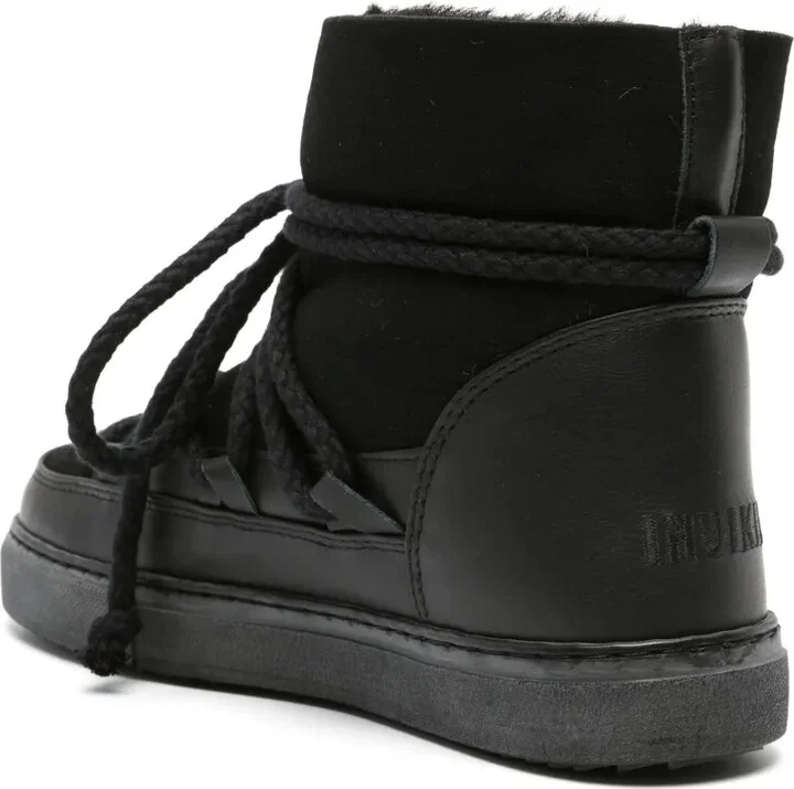Shearling-Lining Suede Ankle Boots - Image 3