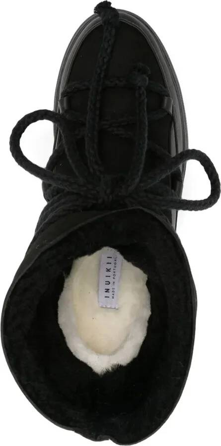 Shearling-Lining Suede Ankle Boots - Image 4