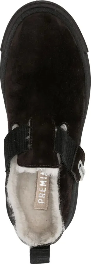 Shearling-Lining Suede Loafers - Image 4