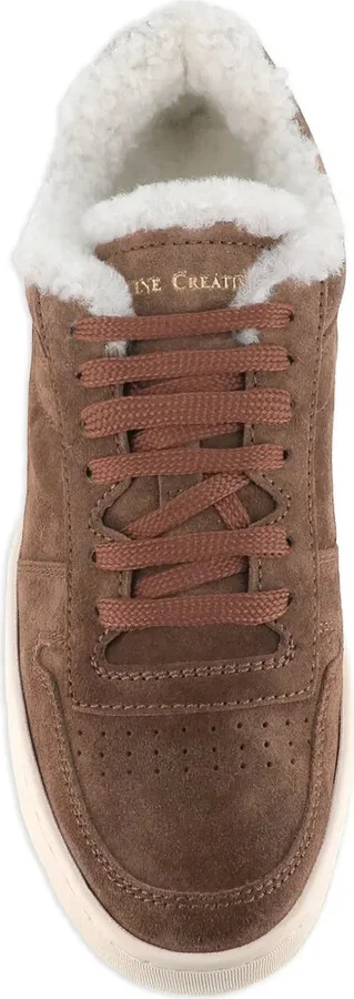 Shearling-Lining Suede Sneakers - Image 5