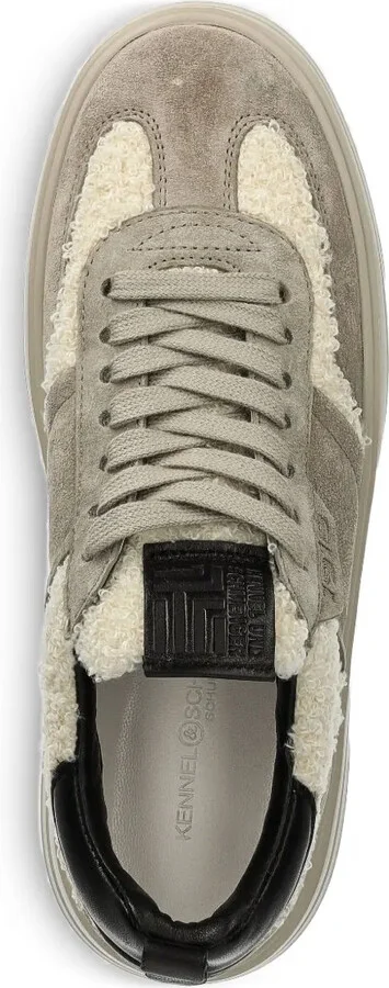 Shearling-Panel Sneakers - Image 3