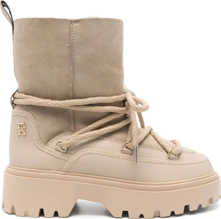 Shearling Snow Boots