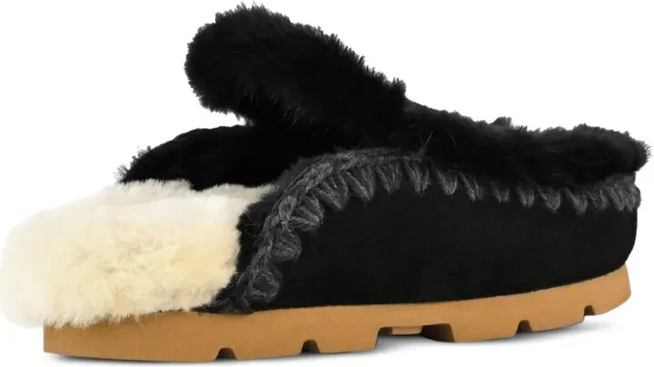 Shearling-Trim Mules - Image 2