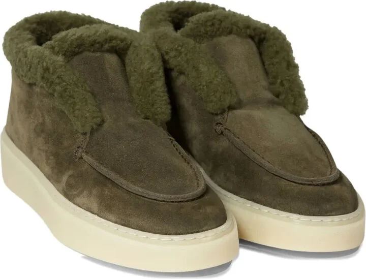 Shearling-Trimmed Boots - Image 2