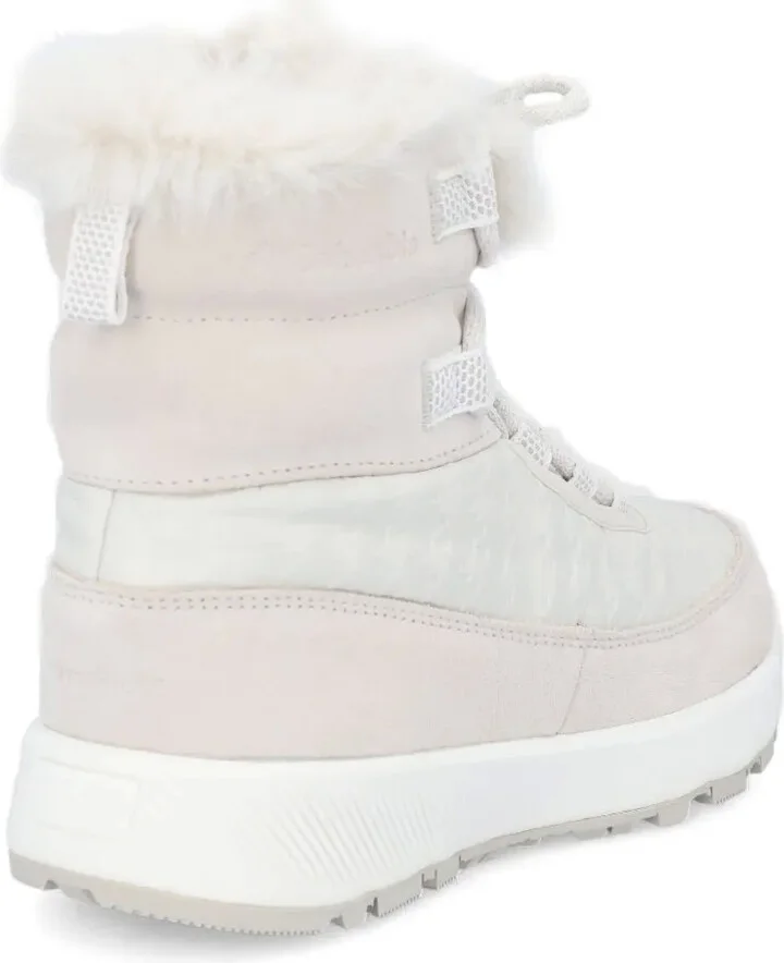 Shearling-Trimmed Lace-Up Boots - Image 4
