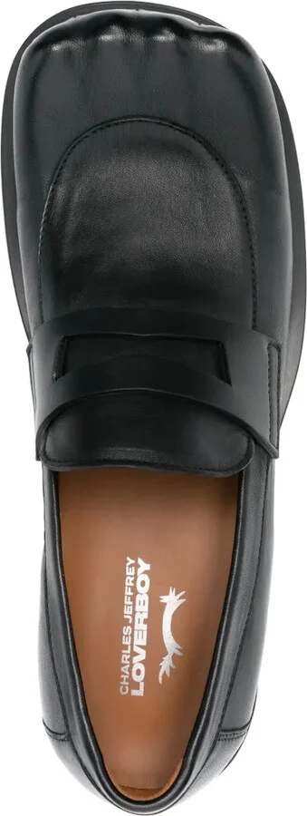 Sheathed Moggies sculpted-toe loafers - Image 4