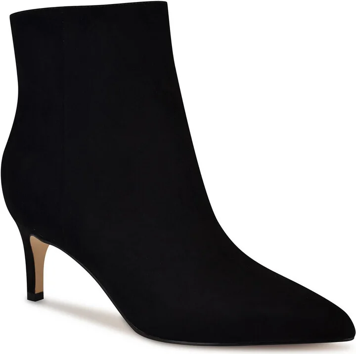 Sheeba Womens Leather Almond Toe Ankle Boots