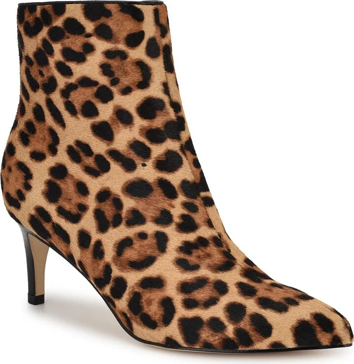 SheeBap Womens Animal Print Leather Pumps