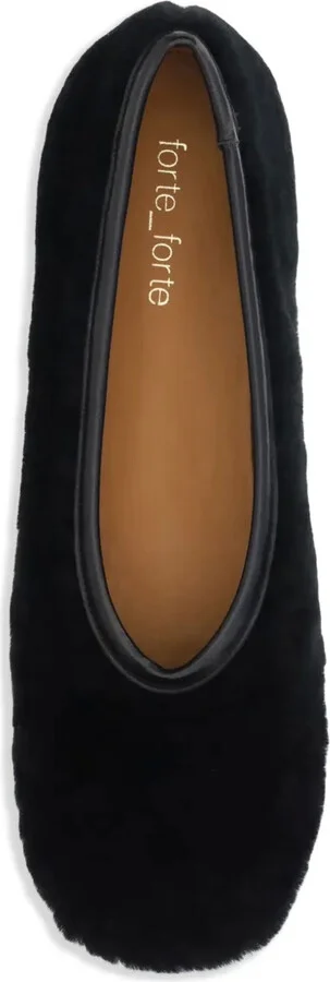 Sheepskin Ballerina Flats - Image 3